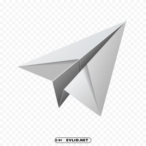 white paper plane PNG images with clear alpha channel