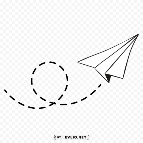 White Paper Plane PNG Images With High-quality Resolution