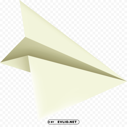 White Paper Plane PNG Images With No Background Essential