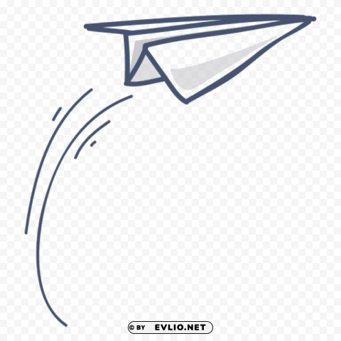 white paper plane PNG images with transparent backdrop
