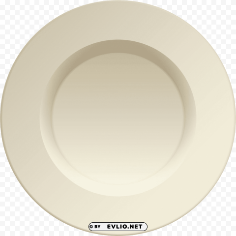 White Plate PNG Files With Clear Background Variety