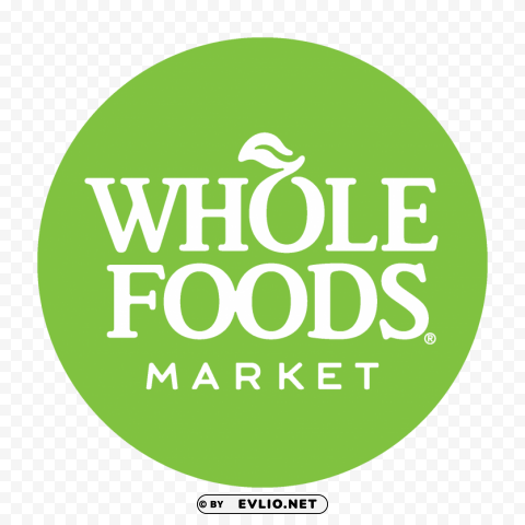 whole foods market logo Transparent PNG image
