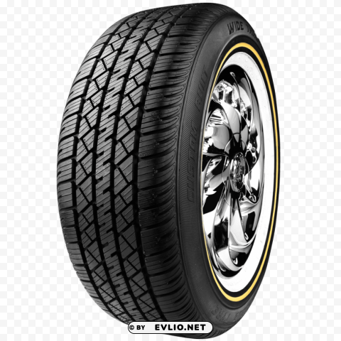 Wide Tyre Alpha Channel Transparent PNG