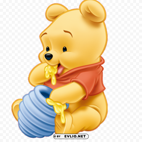 winnie pooh Transparent image clipart png photo - 4344e1c8