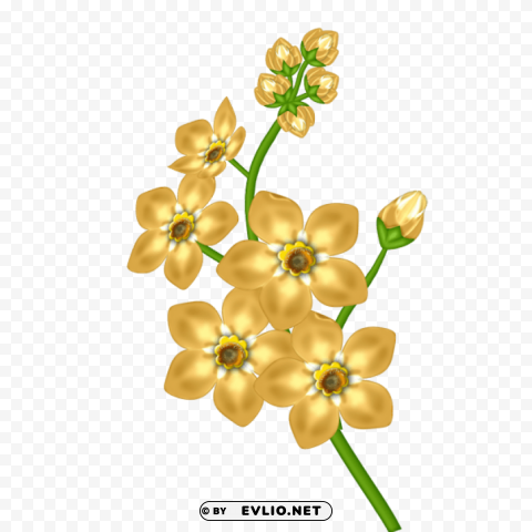 Yellow Flower Transparent PNG Images With No Watermark