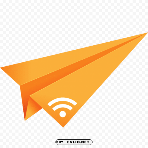 yellow paper plane PNG images free download transparent background