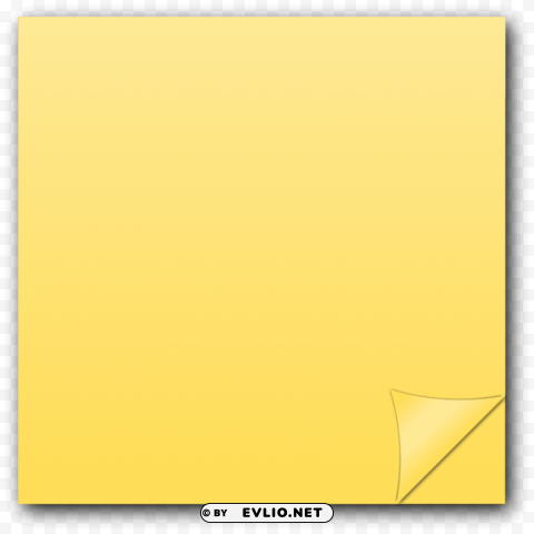 yellow sticky notes Isolated Subject on HighResolution Transparent PNG clipart png photo - c0ae7529