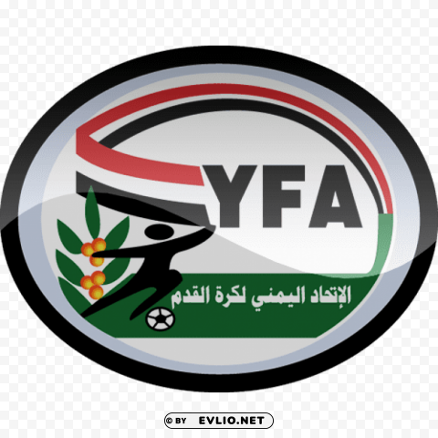 yemen football logo Transparent PNG Object with Isolation