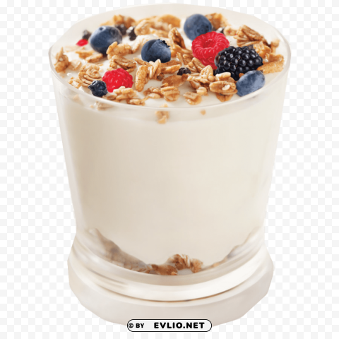 yogurt dish PNG images with high-quality resolution