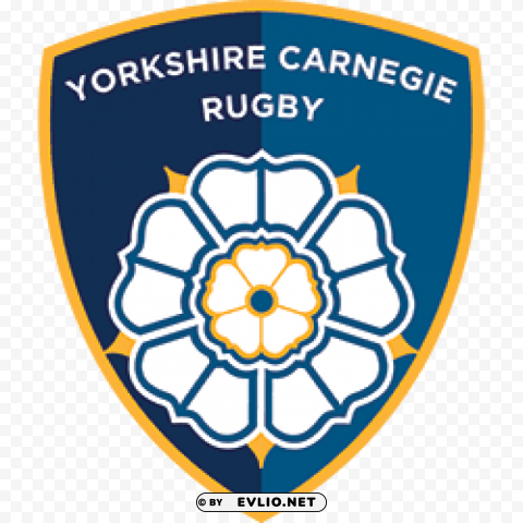 PNG image of yorkshire carnegie rugby logo PNG images for banners with a clear background - Image ID ee39ae67