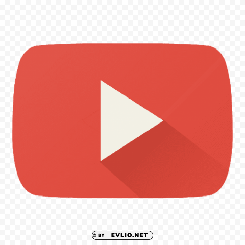 youtube icon android lollipop PNG Image Isolated with Transparent Clarity