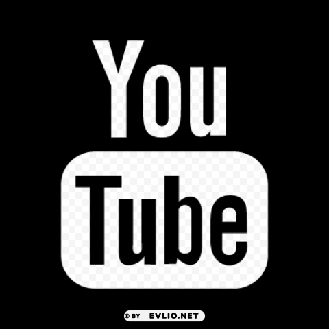 youtube logo black PNG Image Isolated with Clear Background PNG transparent with Clear Background ID 49ca8bd6