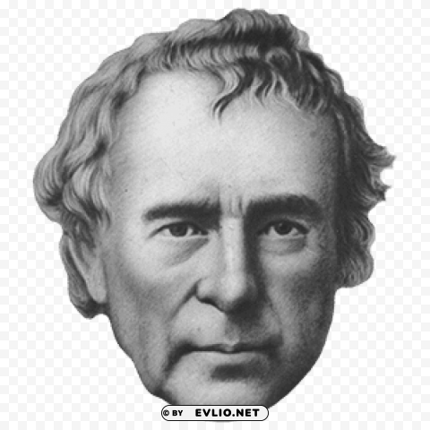 zachary taylor PNG with transparent backdrop