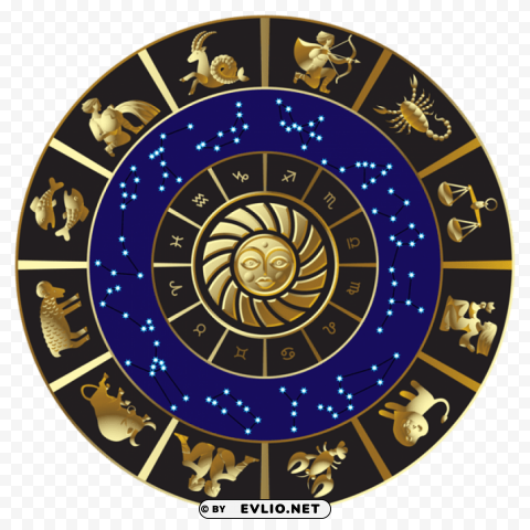 zodiac horoscop Transparent Background PNG Isolated Illustration
