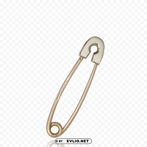 zolotaya bulavka safety pin's PNG Graphic with Clear Background Isolation
