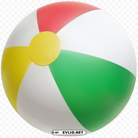 beach ball PNG files with transparent backdrop complete bundle