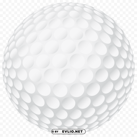 golf ball Isolated Object with Transparency in PNG