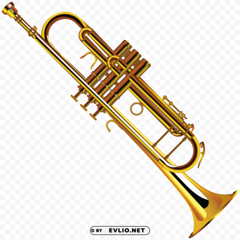 Trumpet PNG Files With Clear Background Bulk Download