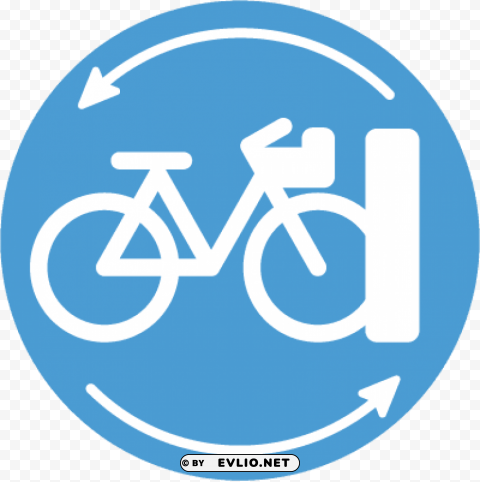 bicycle parking sign Transparent design PNG