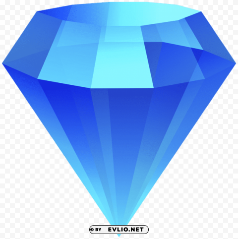 blue gem Isolated Graphic on Clear Transparent PNG