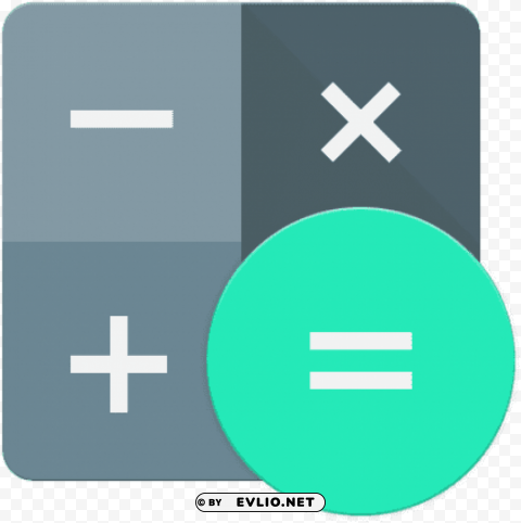 calculator icon free PNG Object Isolated with Transparency