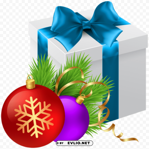 Christmas Gift Transparent PNG Isolated Object With Clear Transparency