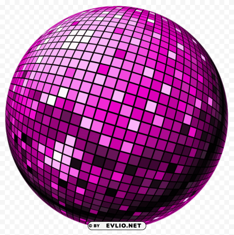 disco ball vector Transparent PNG Isolated Graphic Detail