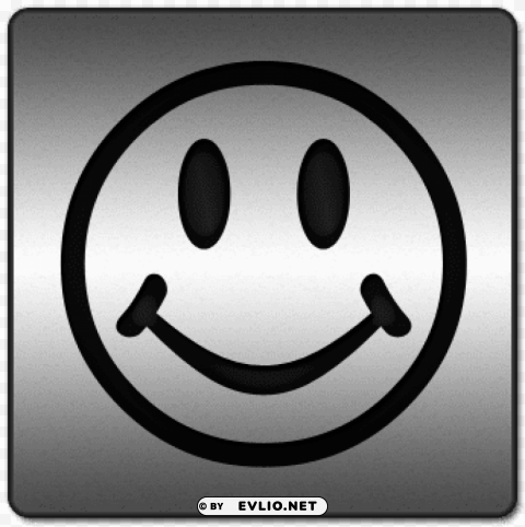 emoji images smiley face black and white Clear PNG graphics