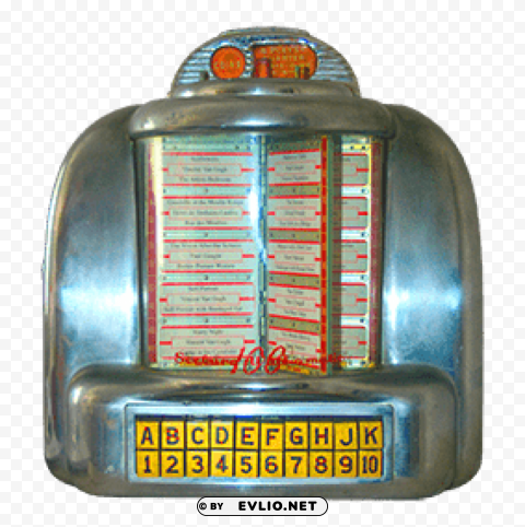 Clear jukebox table remote Isolated Object on HighQuality Transparent PNG PNG Image Background ID 823407b7