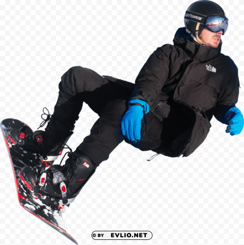 Transparent background PNG image of on snowboard in oslo winter park PNG files with no background free - Image ID 6c05e237