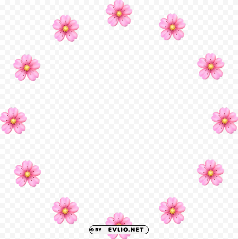 Pink Flower Flowers Isolated Subject With Clear Transparent PNG