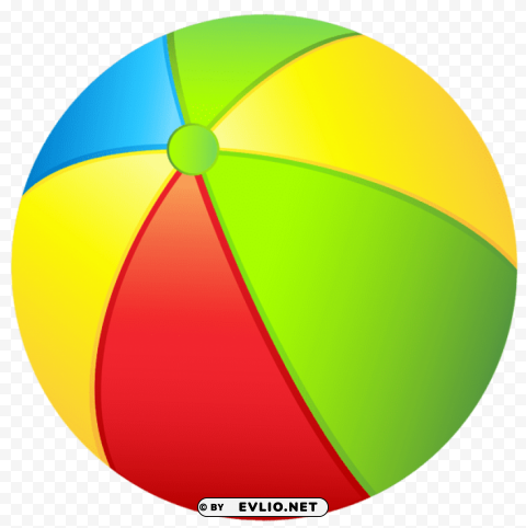 transparent beach ball Isolated Subject in HighResolution PNG