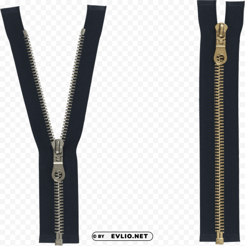 zipper HighResolution Isolated PNG with Transparency