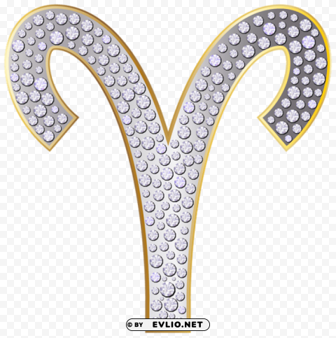 Aries Zodiac Sign Silver Transparent PNG Images Collection