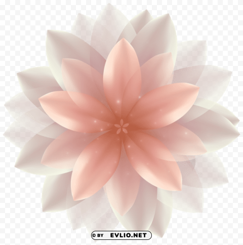 PNG image of beautiful transparent flower Free PNG images with alpha transparency comprehensive compilation with a clear background - Image ID 82d143ce