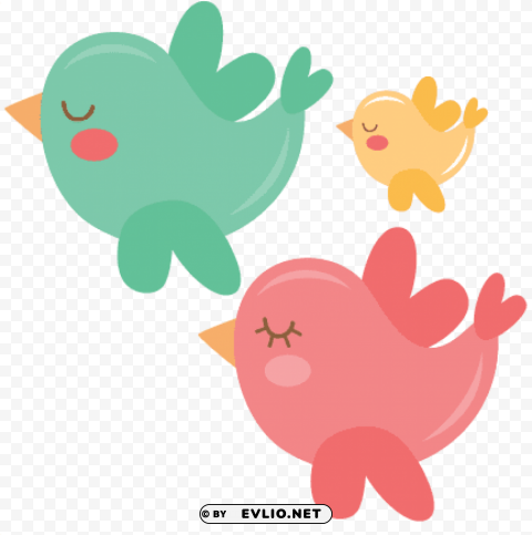 cute bird cartoon PNG pictures with no background