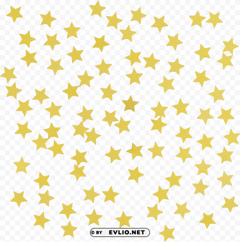 gold star sticker PNG format with no background