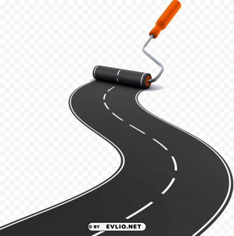 road high way Transparent Background Isolated PNG Figure