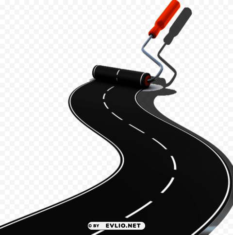 road high way Transparent Background Isolated PNG Item