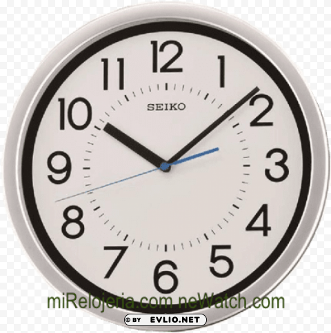seiko clock wall clocks seiko analogue qxa476h 311 Transparent Background PNG Isolation
