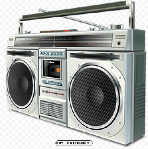 Small Ghettoblaster Transparent PNG Images For Graphic Design