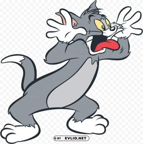 Tom- Tom And Jerry ClearCut Background Isolated PNG Graphic Element