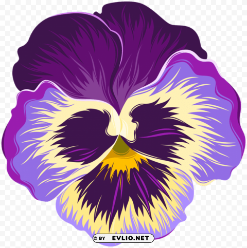 violet flower PNG images with transparent layer