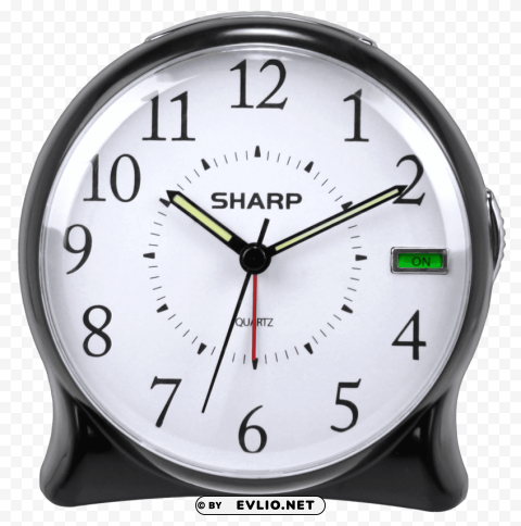 analog alarm clock Transparent PNG Graphic with Isolated Object