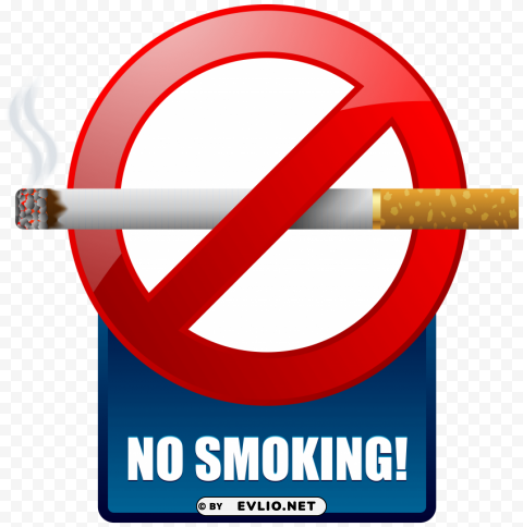 blue no smoking warning sign PNG transparent images bulk