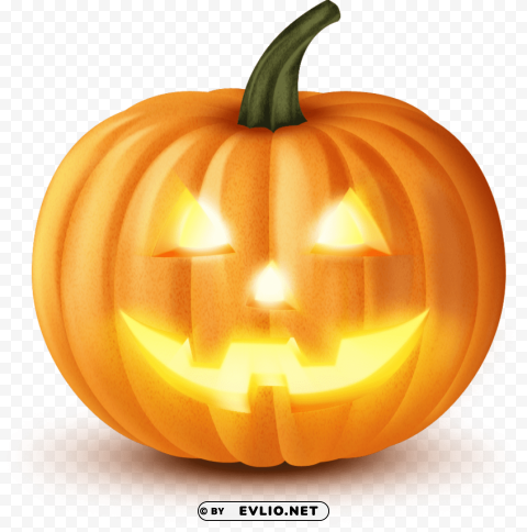 halloween pumpkin Isolated Item in Transparent PNG Format