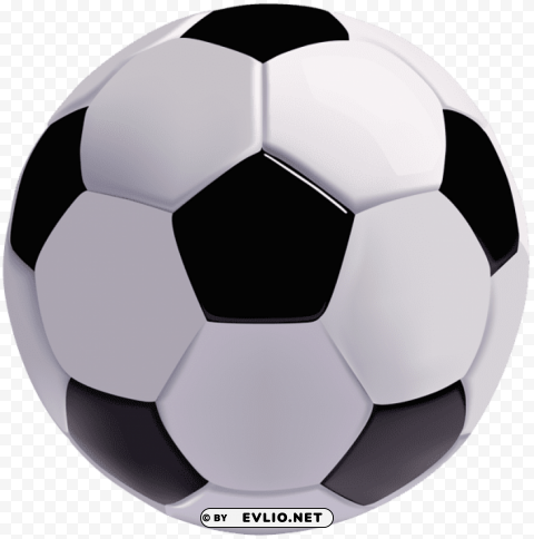 Soccer Ball Transparent Background PNG Isolated Graphic