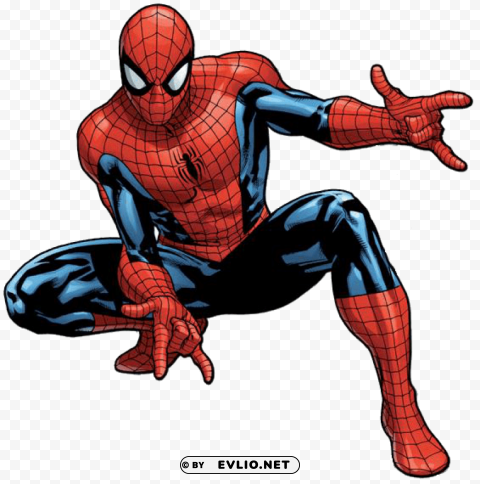 spidey Transparent Background PNG Isolated Art