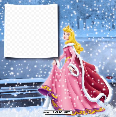 transparent christmas winter princess auroraframe PNG without background background best stock photos - Image ID 9e11aad3