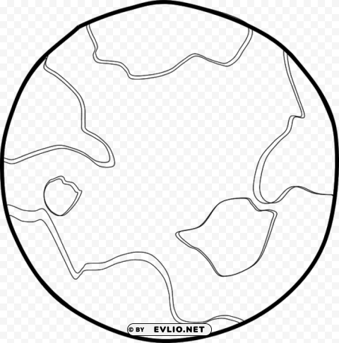 black and white of planets Transparent PNG images for graphic design